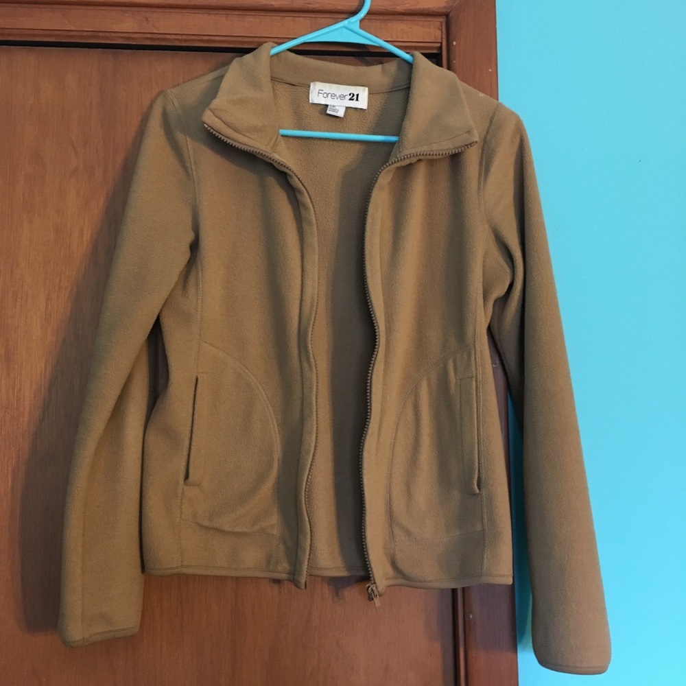 Forever 21 zip up sweatshirt